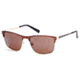 Guess GU6878 Sunglasses - Matte Dark Brown Frame Color