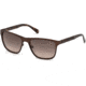 Guess GU6891 Sunglasses - Matte Dark Brown Frame Color
