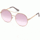 Guess GU7559 Sunglasses - Shiny Rose Gold Frame Color, Bordeaux Mirror Lens Color