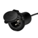 Guest AC Universal Plug Holder - Black, One Size, 150PHB