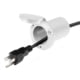 Guest AC Universal Plug Holder - White, One Size, 150PHW