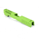 Gun Cuts Annihilator for Sig Sauer, P320 Full Size/ M17, No Optic Cut, Zombie Green, GC-P320F-ANH-ZGR-NO