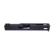 Gun Cuts Apprentice Slide for Glock 17, Optic Cut, Graphite Black, GC-G17-APP-GBL-RMR
