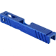 Gun Cuts Apprentice Slide for Glock 19, No Optic Cut, Arctic Laser Blue, GC-G19-APP-ALS-NO
