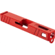 Gun Cuts Apprentice Slide for Glock 19, No Optic Cut, USMC Red, GC-G19-APP-URE-NO