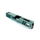 Gun Cuts Apprentice Slide for Glock 19, Optic Cut, Battleworn Robbins Egg Blue, GC-G19-APP-REBBW-RMR