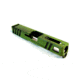 Gun Cuts Apprentice Slide for Glock 19, Optic Cut, Battleworn Zombie Green, GC-G19-APP-ZGRBW-RMR