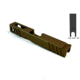 Gun Cuts Apprentice Slide for Glock 19, Optic Cut, Burnt Bronze, GC-G19-APP-BBR-RMR