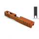 Gun Cuts Apprentice Slide for Glock 19, Optic Cut, Copper, GC-G19-APP-COP-RMR