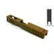 Gun Cuts Apprentice Slide for Glock 19, Optic Cut, Coyote Tan, GC-G19-APP-CTA-RMR