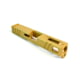 Gun Cuts Apprentice Slide for Glock 19, Optic Cut, Gold, GC-G19-APP-GOL-RMR