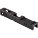 Gun Cuts Apprentice Slide for Glock 19, Optic Cut, Graphite Black, GC-G19-APP-GBL-RMR