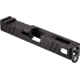 Gun Cuts Apprentice Slide for Glock 19, Optic Cut, Graphite Black, GC-G19-APP-GBL-RMR
