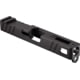 Gun Cuts Apprentice Slide for Glock 19, Optic Cut, Graphite Black, GC-G19-APP-GBL-RMR