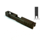 Gun Cuts Apprentice Slide for Glock 19, Optic Cut, Midnight Bronze, GC-G19-APP-MBR-RMR