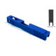 Gun Cuts Apprentice Slide for Glock 19, Optic Cut, NRA Blue, GC-G19-APP-NBL-RMR