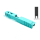 Gun Cuts Apprentice Slide for Glock 19, Optic Cut, Robbins Egg Blue, GC-G19-APP-REB-RMR