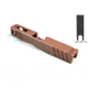 Gun Cuts Apprentice Slide for Glock 19, Optic Cut, Rose Gold, GC-G19-APP-RGO-RMR