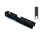 Gun Cuts Apprentice Slide for Glock 19, Optic Cut, Sniper Gray, GC-G19-APP-SGR-RMR