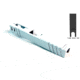 Gun Cuts Apprentice Slide for Glock 19, Optic Cut, Stormtooper White, GC-G19-APP-SWH-RMR