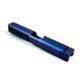 Gun Cuts Bulldog Slide for Glock 17, No Optic Cut, Arctic Laser Blue, GC-G17-BUL-ALS-NO