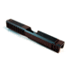Gun Cuts Bulldog Slide for Glock 17, No Optic Cut, Black Cherry Bomb, GC-G17-BUL-BCB-NO