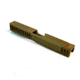 Gun Cuts Bulldog Slide for Glock 17, No Optic Cut, Coyote Tan, GC-G17-BUL-CTA-NO