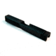 Gun Cuts Bulldog Slide for Glock 17, No Optic Cut, Graphite Black, GC-G17-BUL-GBL-NO
