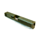 Gun Cuts Bulldog Slide for Glock 17, No Optic Cut, Noveske Bazooka Green, GC-G17-BUL-NBG-NO