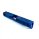 Gun Cuts Bulldog Slide for Glock 17, No Optic Cut, NRA Blue, GC-G17-BUL-NBL-NO