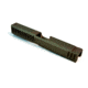 Gun Cuts Bulldog Slide for Glock 17, No Optic Cut, Smoked Bronze, GC-G17-BUL-SBR-NO