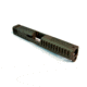 Gun Cuts Bulldog Slide for Glock 17, No Optic Cut, Smoked Bronze, GC-G17-BUL-SBR-NO