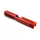 Gun Cuts Bulldog Slide for Glock 17, No Optic Cut, USMC Red, GC-G17-BUL-URE-NO