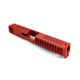 Gun Cuts Bulldog Slide for Glock 17, No Optic Cut, USMC Red, GC-G17-BUL-URE-NO