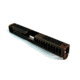 Gun Cuts Bulldog Slide for Glock 17, Optic Cut, Battleworn Copper, GC-G17-BUL-COPBW-RMR