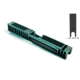 Gun Cuts Bulldog Slide for Glock 17, Optic Cut, Battleworn Robbins Egg Blue, GC-G17-BUL-REBBW-RMR