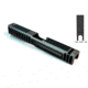 Gun Cuts Bulldog Slide for Glock 17, Optic Cut, Battleworn Silver, GC-G17-BUL-CSIBW-RMR