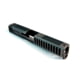 Gun Cuts Bulldog Slide for Glock 17, Optic Cut, Battleworn Silver, GC-G17-BUL-CSIBW-RMR