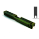 Gun Cuts Bulldog Slide for Glock 17, Optic Cut, Battleworn Zombie Green, GC-G17-BUL-ZGRBW-RMR