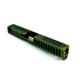 Gun Cuts Bulldog Slide for Glock 17, Optic Cut, Battleworn Zombie Green, GC-G17-BUL-ZGRBW-RMR