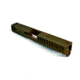 Gun Cuts Bulldog Slide for Glock 17, Optic Cut, Burnt Bronze, GC-G17-BUL-BBR-RMR