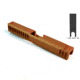 Gun Cuts Bulldog Slide for Glock 17, Optic Cut, Copper, GC-G17-BUL-COP-RMR