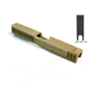 Gun Cuts Bulldog Slide for Glock 17, Optic Cut, Desert Sand, GC-G17-BUL-DSA-RMR