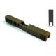 Gun Cuts Bulldog Slide for Glock 17, Optic Cut, Flat Dark Earth, GC-G17-BUL-FDE-RMR