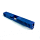 Gun Cuts Bulldog Slide for Glock 17, Optic Cut, NRA Blue, GC-G17-BUL-NBL-RMR