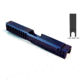 Gun Cuts Bulldog Slide for Glock 17, Optic Cut, Royal Purple, GC-G17-BUL-RPR-RMR