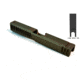 Gun Cuts Bulldog Slide for Glock 17, Optic Cut, Smoked Bronze, GC-G17-BUL-SBR-RMR