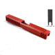 Gun Cuts Bulldog Slide for Glock 17, Optic Cut, USMC Red, GC-G17-BUL-URE-RMR