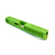 Gun Cuts Bulldog Slide for Glock 17, Optic Cut, Zombie Green, GC-G17-BUL-ZGR-RMR