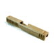 Gun Cuts Bulldog Slide for Glock 19, No Optic Cut, Desert Sand, GC-G19-BUL-DSA-NO